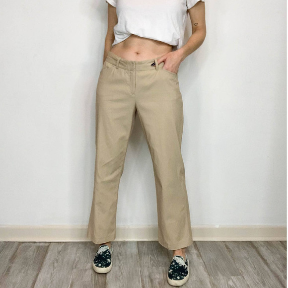 Theory Pants & Jumpsuits Theory Y2k Low Rise Khakis Cropped Ankle